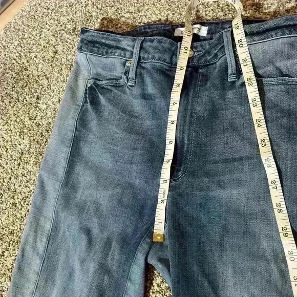 Good American Women's Good Waist Two Tone Side Stripe Skinny - Size 6/28- Note - Picture 7 of 12